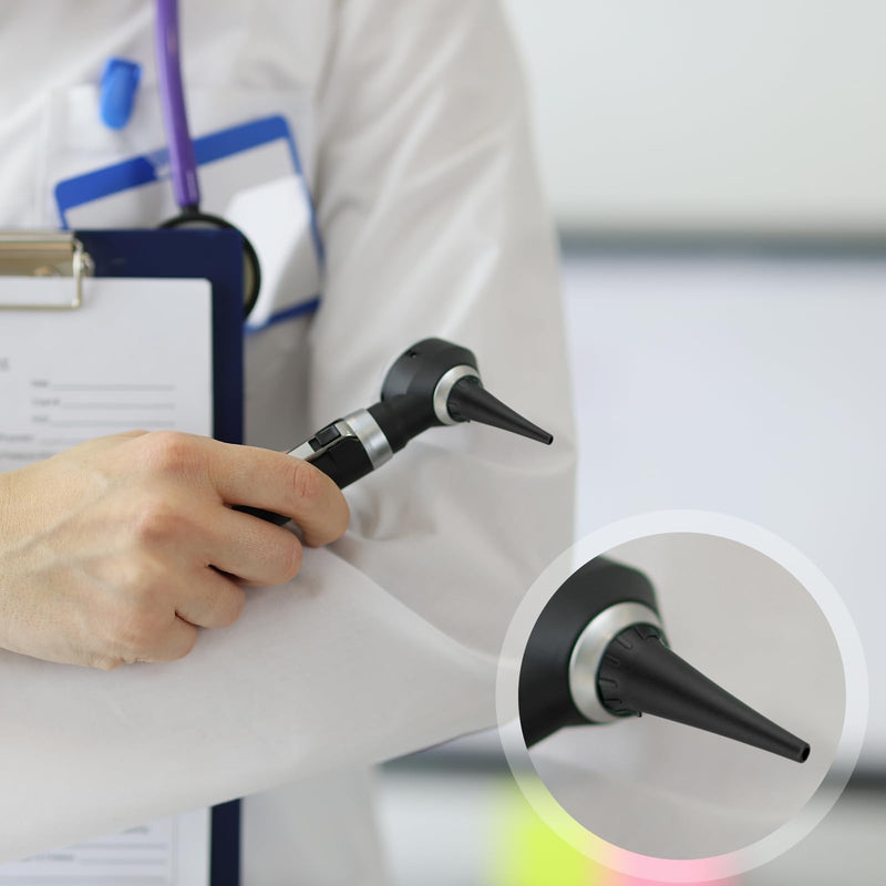[Australia - AusPower] - 150 Pcs 3 Sizes Reusable Diagnostic Otoscope Cover Plastic Ear Specula Tips Disposable Pediatric Otoscope Tips Universal Ear Covers Speculum Available in 2.5 mm 3.5 Mm, 4 Mm, 50 Pcs Each 