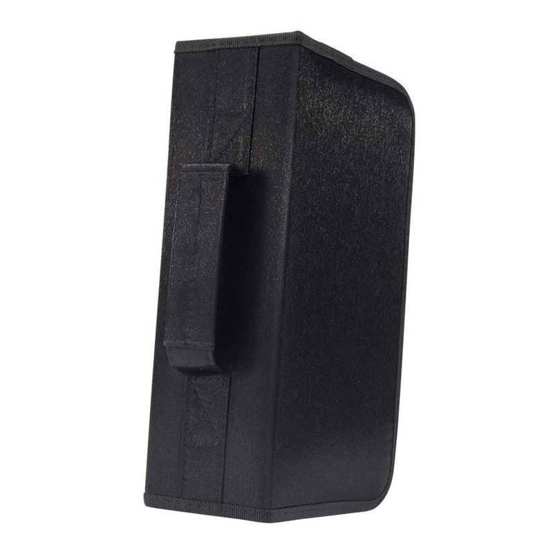 [Australia - AusPower] - 128 Capacity CD/DVD case Wallet, Storage,Holder,Booklet by Rekukos（Black） 128 Black 