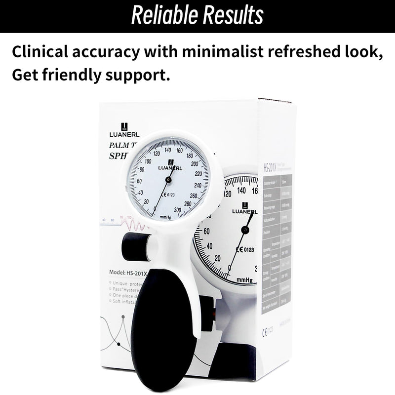 [Australia - AusPower] - Manual Blood Pressure Cuff Adult 9”-21” Inches (22-53CM) (Large/XL)- Aneroid Sphygmomanometer -Extra Large with Integrated Bulb, Dial and Air Valve, Comfort Cuff | for Clinical or Home Use Large/XL 