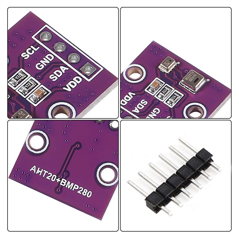 [Australia - AusPower] - GERUI 8pcs BMP280 Barometric 3.3V Atmospheric Pressure Sensor Module Temperature I2C for Arduino Raspberry Pi Air Pressure Measurement High Precision Atmospheric Pressure Sensor Module Compatible 