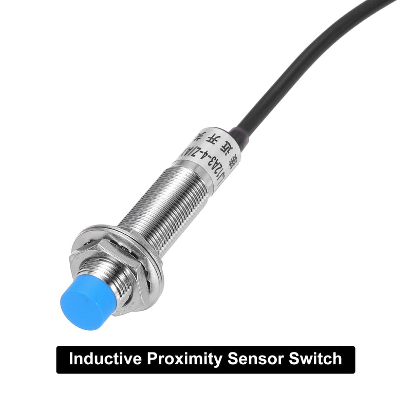 QUARKZMAN M12 Proximity Sensor Inductive Proximity Switch NC Normally Closed NPN 4 mm Detection Distance DC 6-36V LJ12A3-4-Z/BX 3.9Ft Pack of 5 | Normally Closed NPN, 4mm sensing distance, LJ12A3-4-Z/AX, DC 6-36V