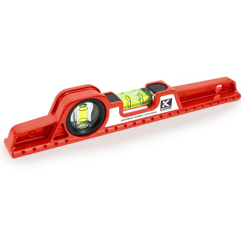 [Australia - AusPower] - Kapro - 724 Value Cast Toolbox Level - Magnetic - Features Hand Calibrated Horizontal and Vertical Shock-Proof Vials - Lightweight & Compact - VPA Certified - Aluminum - 10 Inch Value Cast - Magnetic 