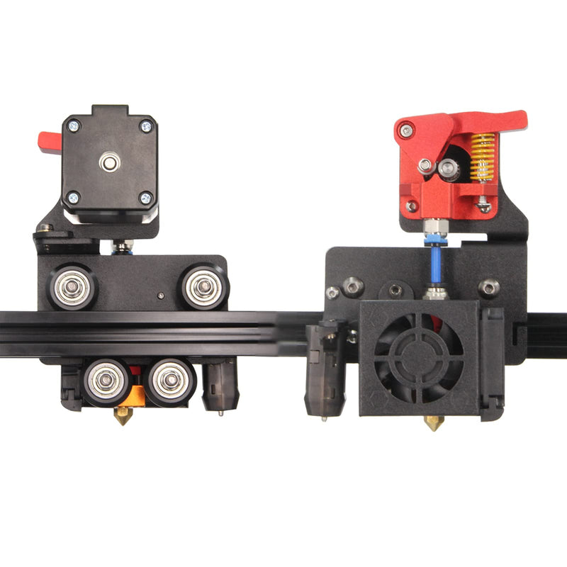 [Australia - AusPower] - Ender 5 pro Direct Drive Upgrade Kit Aluminum Plate with Dual Gear Extruder with Motor, Easy Print TPU Flexible Filament for Ender 5 (Aluminum Plate+Dual Extruder+Motor Kit) Aluminum Plate+Dual Extruder+Motor Kit 