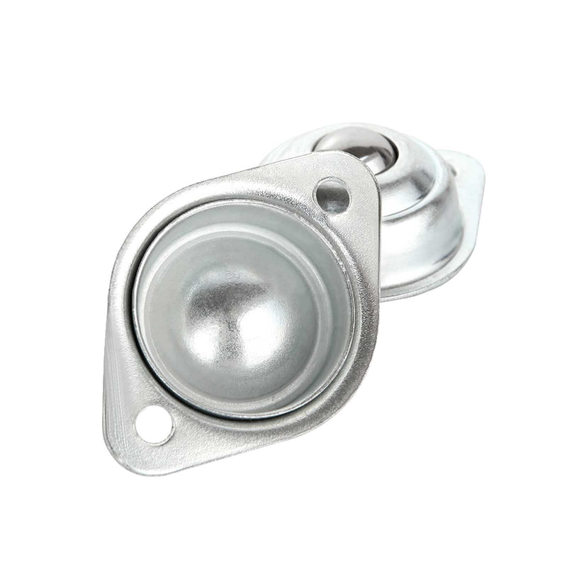 [Australia - AusPower] - 16 Pack 1/2" Roller Ball Transfer Bearings, Carbon Steel Ball Transfer Unit Swivel Ball Caster Roller Transfers, Ball Casters Bearing Universal Rotation Caster for Transmission, Conveyor, Roller Stand 