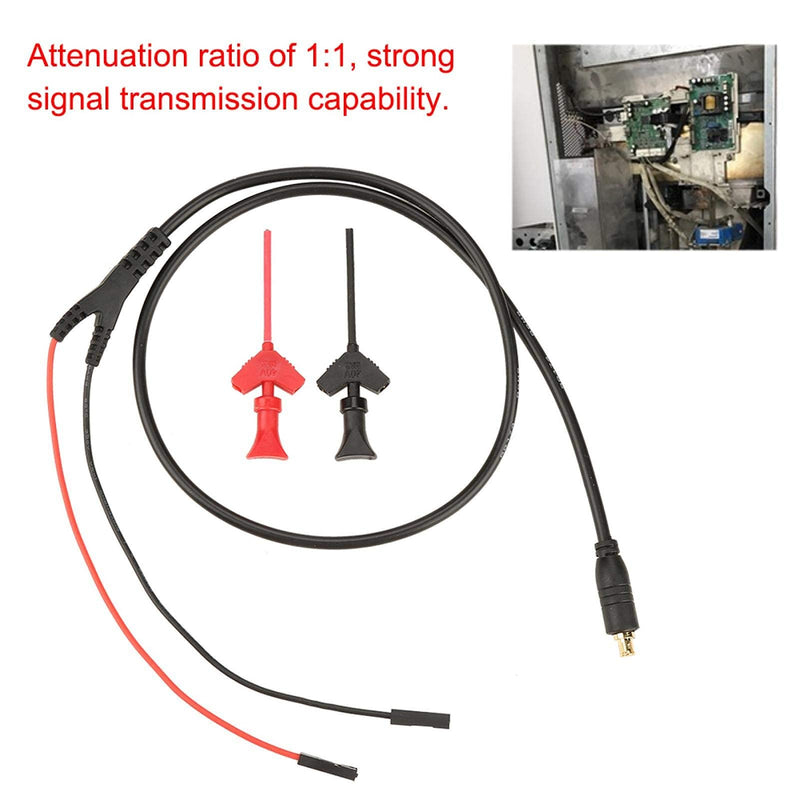 Mini MCX Oscilloscope Probe 1:1 Attenuation Ratio MCX Test Probe Hook Connector for DS202 DS203 DS211 DS212 DSO201 DSO112A