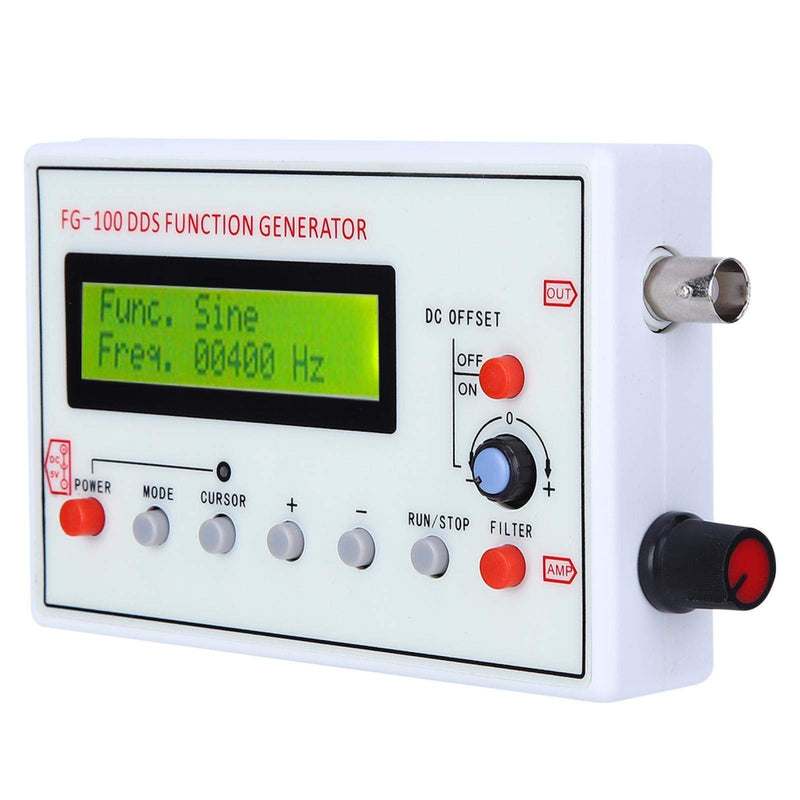 [Australia - AusPower] - Function Generator Sine Rectangle Triangle Wave DDS DC3.5-10V Signal Generator for Oscilloscope Attenuator Probe Pulse Setting 