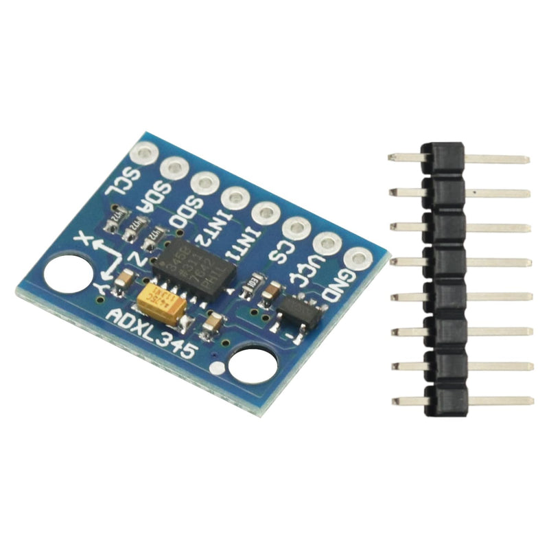 [Australia - AusPower] - 2Pcs ADXL345 Accelerometer Sensor 3-Axis Digital Gravity Sensor Acceleration Module IIC/SPI Transmission for arduino Nano 