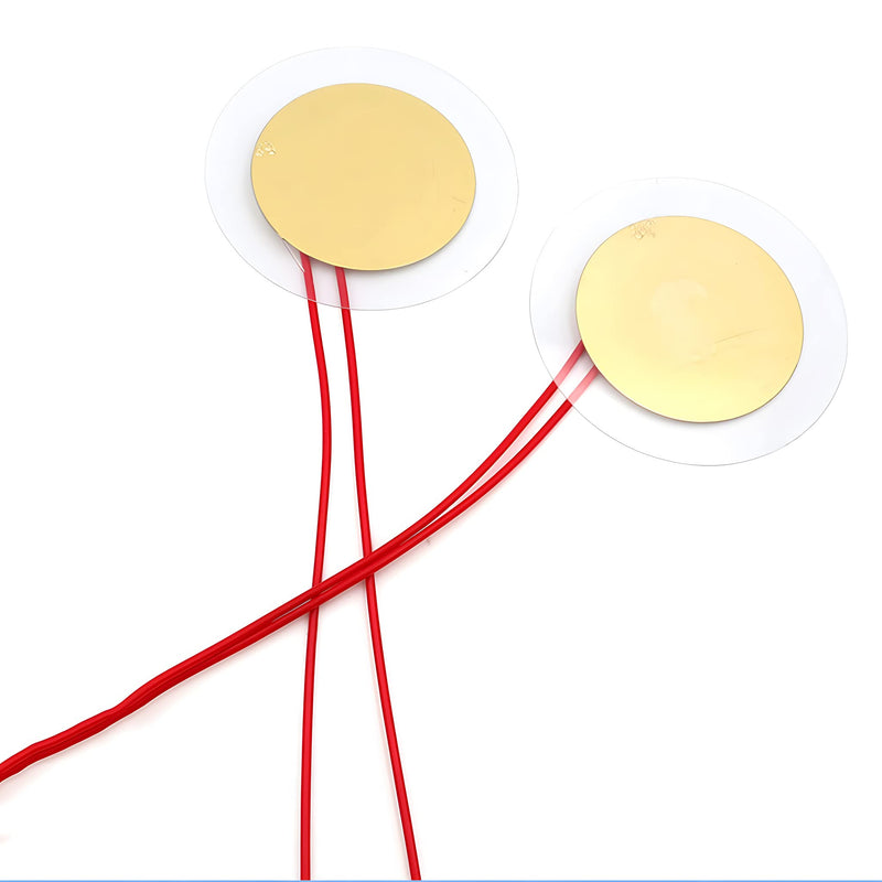 [Australia - AusPower] - 35mm Piezo Transducer with Soldered Wire (Pack of 20) 