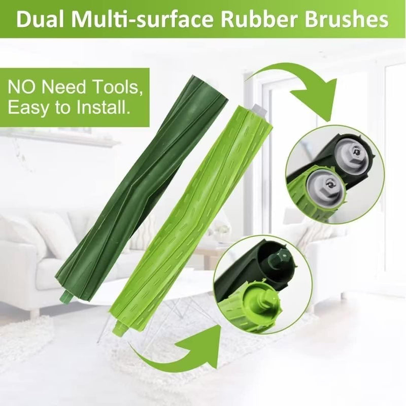 [Australia - AusPower] - Replacement Parts for Roomba i7 i7+ i3 i3+ i4 i4+ i6 i6+ i8 i8+ j7 j7+/Plus E5 E6 E7 Vacuum Cleaner (28) 26 Pcs 