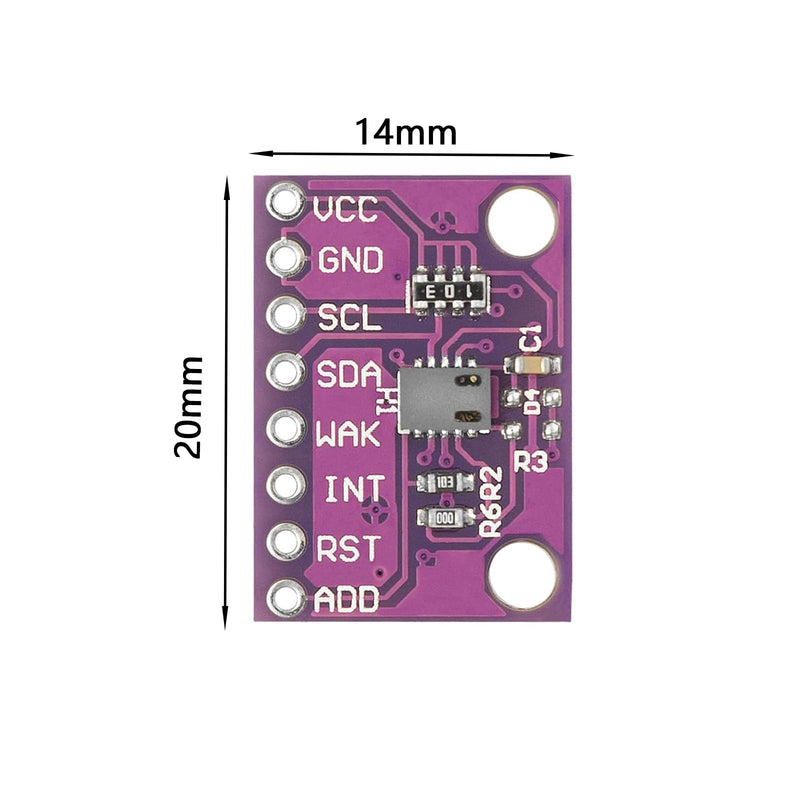 [Australia - AusPower] - CCS811 Carbon Monoxide CO VOCs Air Quality Numerical Gas Sensors Module High Precision Power Digital Gas Sensor with Extremely Low Power 