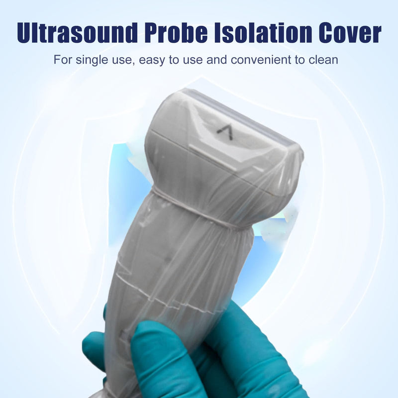 [Australia - AusPower] - Ultrasound Probe Cover - Latex-Free Sterile Disposable Clear, 5 in x 48 in, Individual Packaging (10 Pcs/Package) 