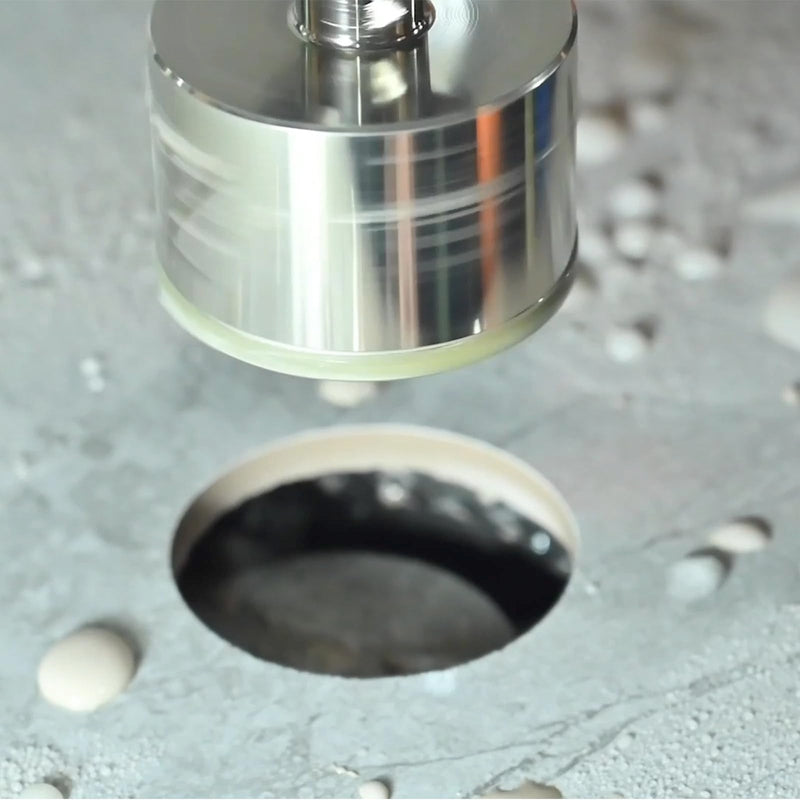 Mollom 6" (152mm) Diamond Hole Saw with 2Pcs Removable Pilot Drill Bit Smooth Cutting for Porcelain Tiles,Glass,Ceramic,Marble,Fiberglass,etc 152mm | 6" Single Pack
