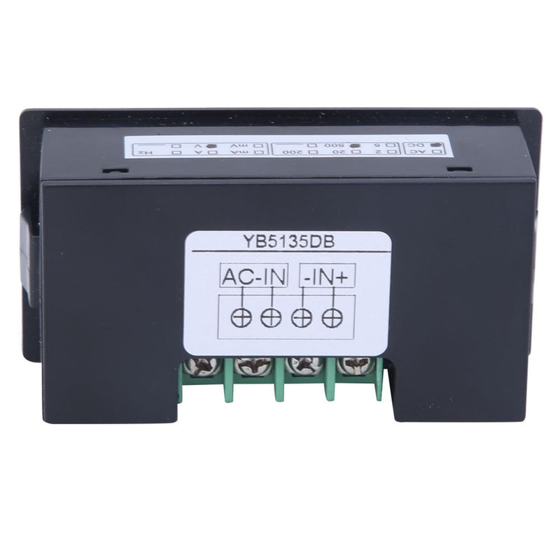 [Australia - AusPower] - Voltage Meter, DC Digital Voltmeter, High for Producing Industrial Machines (DC0-500V) DC0-500V 