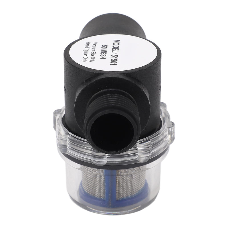 [Australia - AusPower] - Aramox 1/2-in-14 Female Thread Plastic Inline Filter 50 Mesh Strainer Water Strainer Pipeline Strainer 