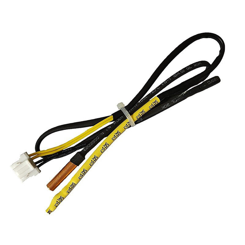 [Australia - AusPower] - Air Conditioner Temperature Sensor Thermistor Probe Freeze Control Sensor Double Air Conditioning Probe 20K Copper 15K Rubber Head for GREE Air Conditioner 