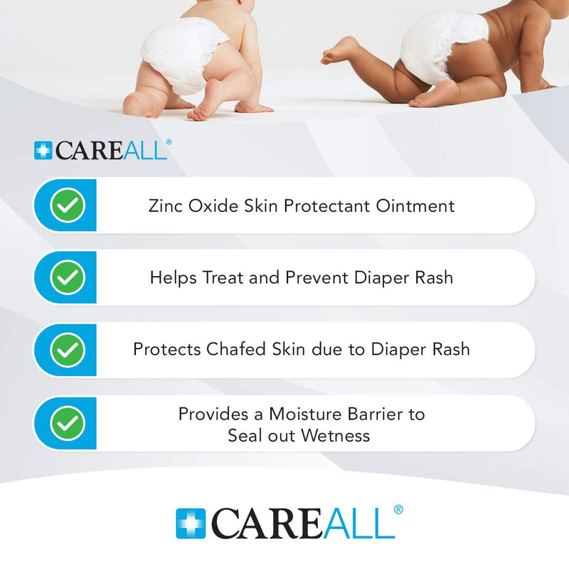 [Australia - AusPower] - CareAll Zinc Oxide 20% Skin Protectant Barrier Ointment 15 oz., Provides Relief, Prevention and Treatment of Diaper Rash and Chafing. Helps Seal Out Wetness. 15 Ounce (Pack of 1) 