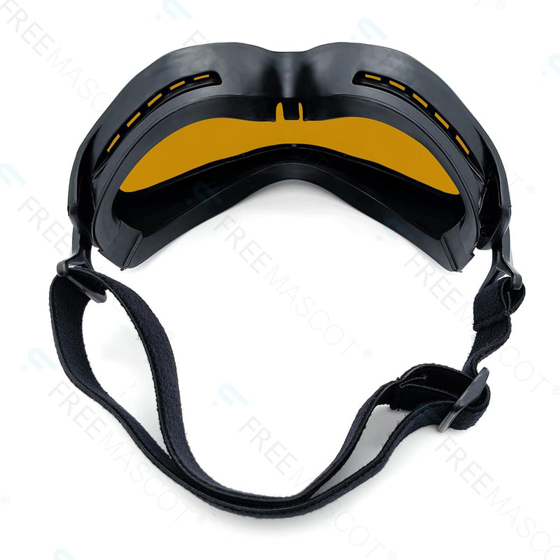 FreeMascot Professional OD 6+ 190nm-490nm Wavelength Violet/Blue Laser Safety Glasses for 405nm, 445nm, 450nm,473nm Laser Style 10