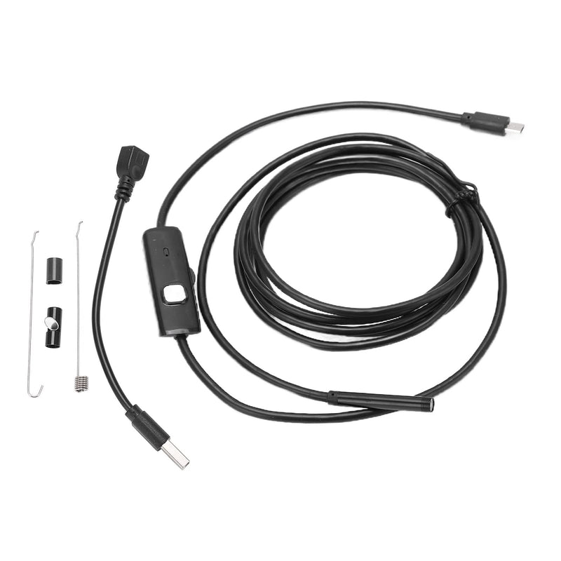 [Australia - AusPower] - AN97‑5.5 Endoscope Industrial Endoscope Camera USB Port with 5.5mm Lens IP67 70° 1/9 inch Sensor Viewing Angle for Industrial Overhaul((1M)) 