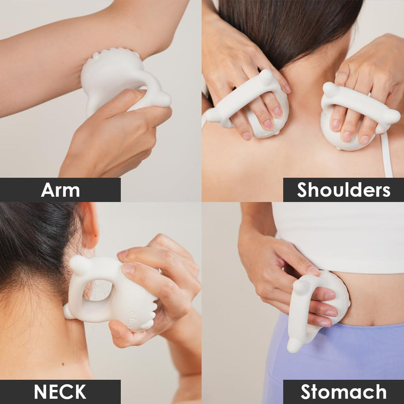 Ceramic Gua Sha Fascia Tool – Korean Body & Face Massager for Lymphatic Drainage, Cellulite, Muscle Recovery & Trigger Point Relief – US Patented