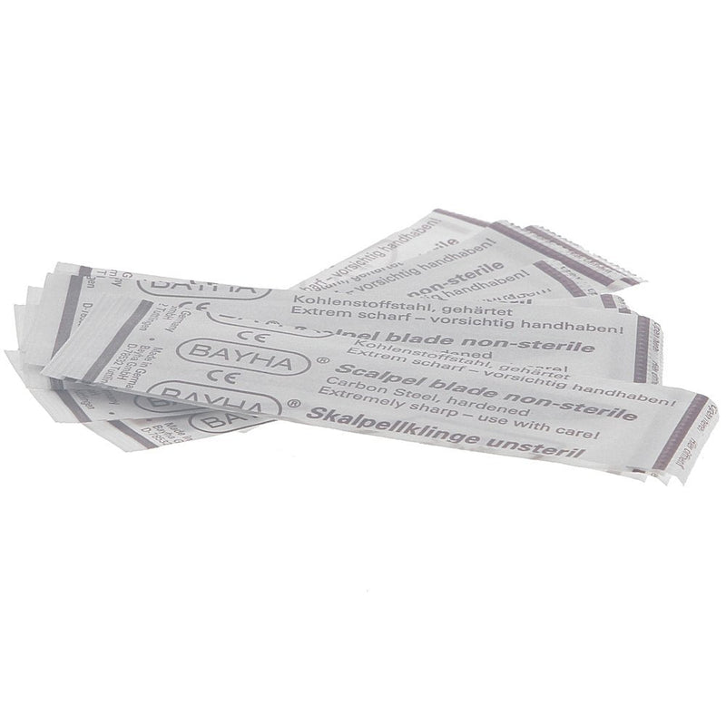 12x BAYHA Scalpel Blades, Non-Sterile, Individually Boxed, , ,