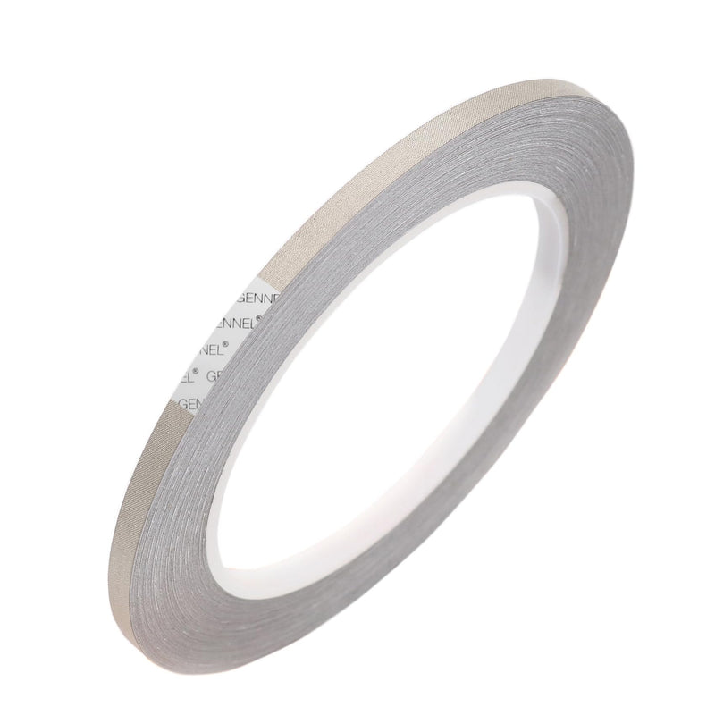 5mm x 20M (0.2in x 65ft) Conductive Cloth Fabric Adhesive Tape, Faraday Tape for EMI Shielding, Interference Signal Blocking, Laptop Mobilephone LCD Repair, Cable Wire Harness Wrapping 5mm