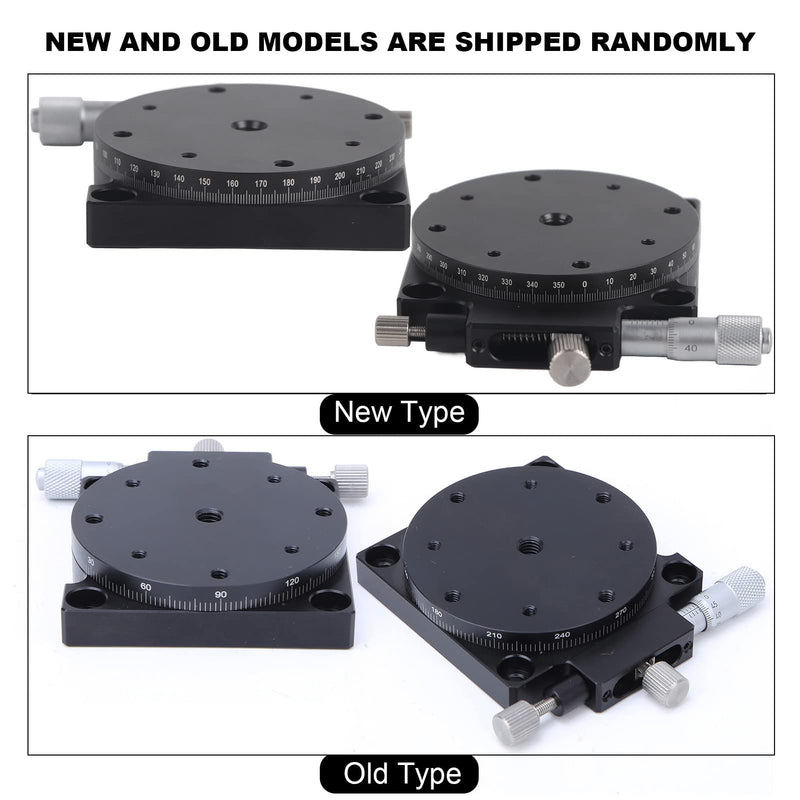 [Australia - AusPower] - Fine Tuning Sliding Table,RS60-L Manual Trimming Station Displacement Platform Linear Stage Table Worktable ?60mm 