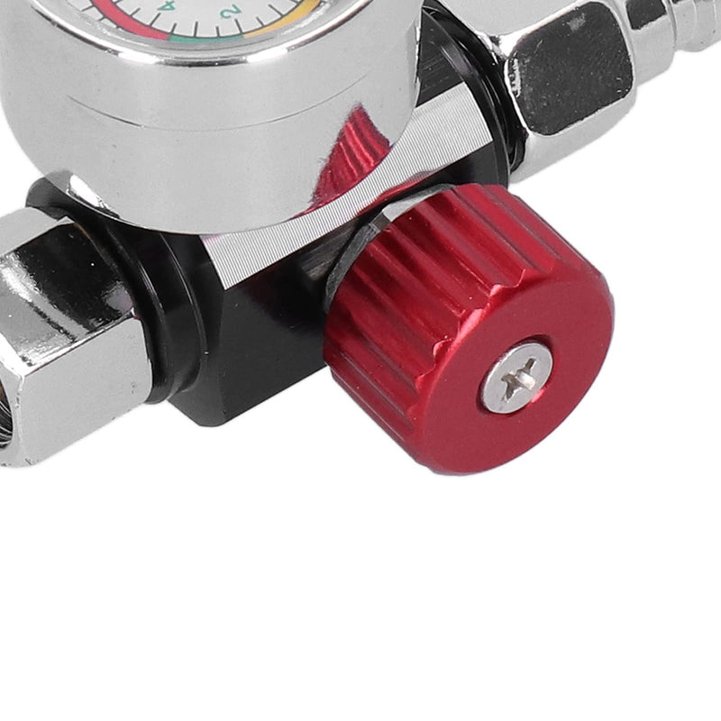 [Australia - AusPower] - Paint Spray Guns Air Regulator G1/4" Thread Connector Stainless Steel Air Pressure Control Valve for Paint Lovers 