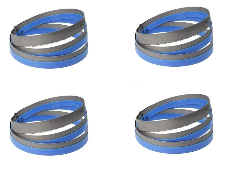 [Australia - AusPower] - Pack of 4 Saw Band Suitable for 8 Inch Band Saws 1400 x 8 x 0.5 mm, 6 Teeth / 25 mm 