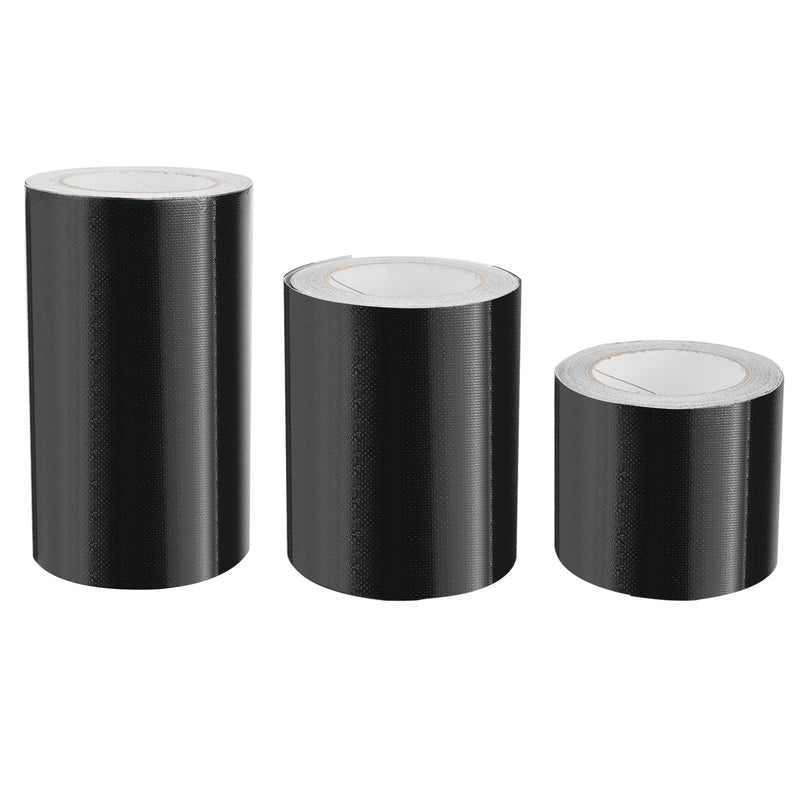 RealPlus RV Underbelly Tape 6" x 50' RV Underbelly Material Belly Tape with Permanent Sealing Adhesive for Camper Travel Trailer Mobile Home (Extra-Sticky) Extra-Sticky (Black) 6 Inch x 50 Feet