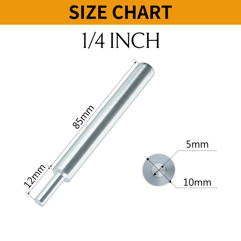 Drop-in Anchor Setting Tool for Concrete - 5PCs Thread Size 3/8"-16,1/4"-20, 5/16"-18, 1/2"-13,5/8"-11, 3/4"-10