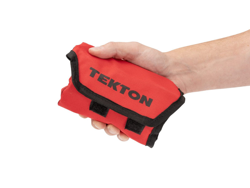 TEKTON Stubby Combination Wrench Set, 12-Piece | WRN01190 12-Piece (8-19 mm) Pouch