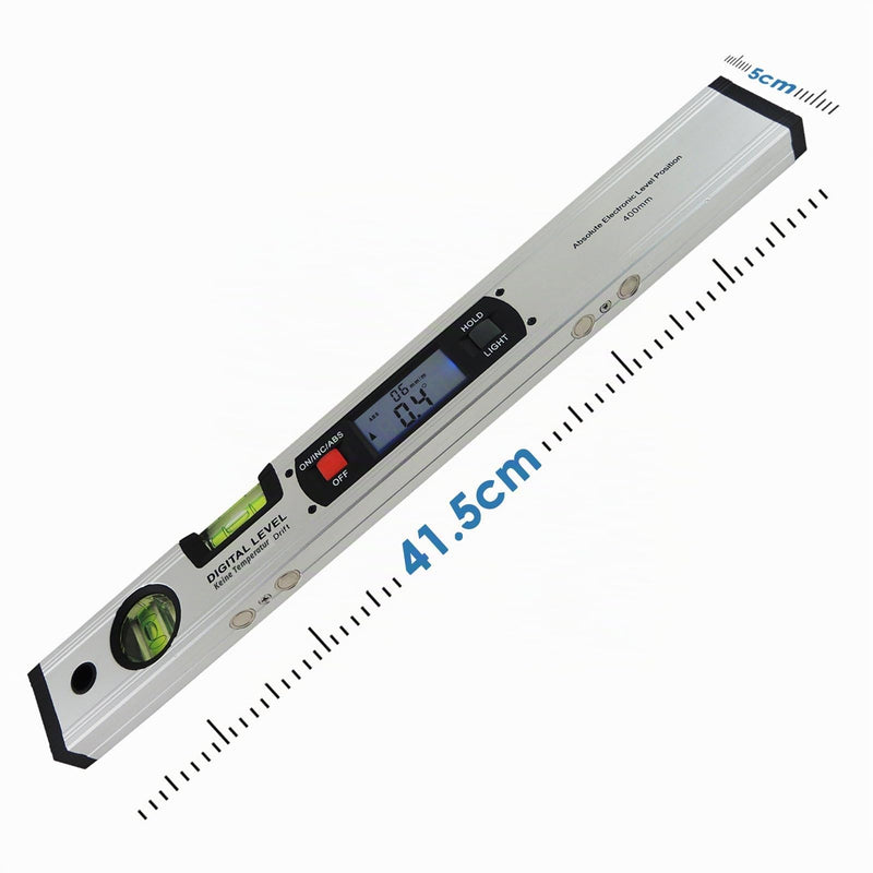 Spirit Level Angle Gauge Finder Upright Magnet 360° Inclinometer Spirit Level Digital Ruler Tool for DIY - Accurate Angle Measurement Made Easy Ruler Inclinometer Angle