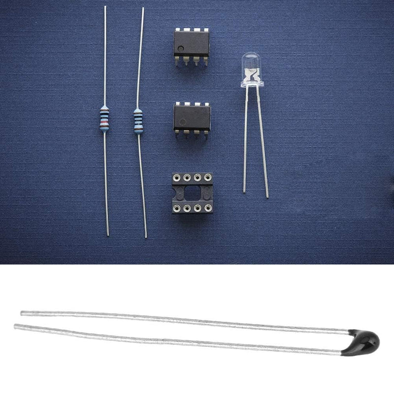[Australia - AusPower] - zalati NTC Thermistor Resistors 40pcs MF5A-3 Temperature Sensors for Thermal Protection Circuits in Electrical Appliances - 20pcs 10K & 50K Ohm 