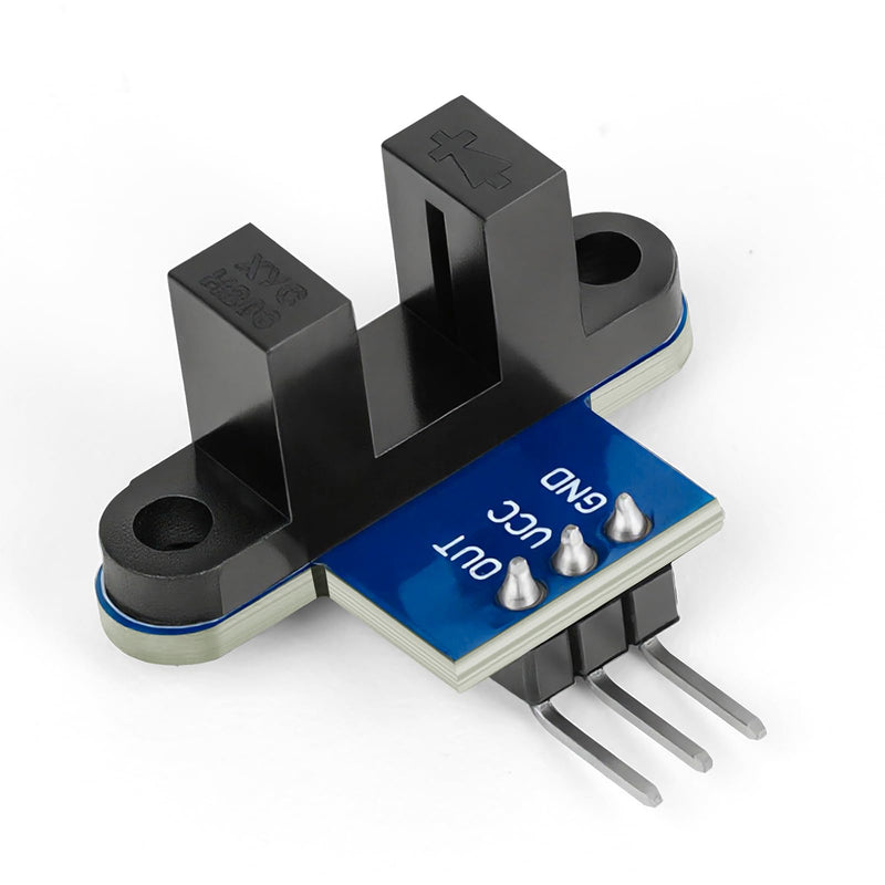 [Australia - AusPower] - 10pcs IR Infrared Sensor Slotted Optical Optocoupler Module Speed Measuring Distance Measuring 3.3V to 5V Photo Interrupter Sensor for Robot Arduino 51 Series 