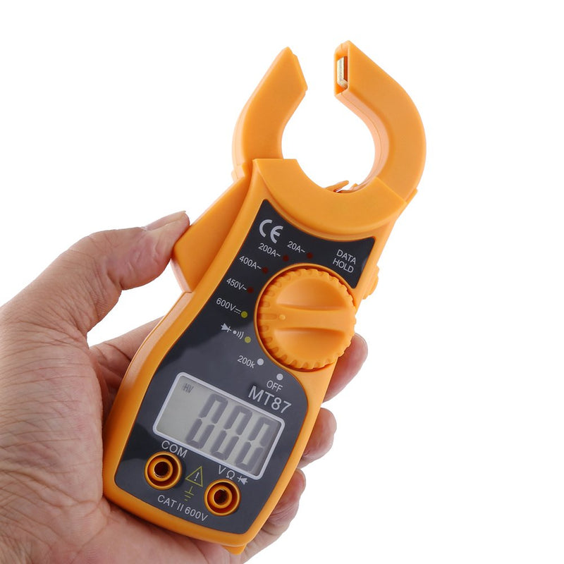 [Australia - AusPower] - Voltmeter, LCD Clamp Multimeter,MT87 AC 20A 400A Digital Volt Tester AC DC 450V 6000V Voltage Detector Ammeter Ohmmeter, electriccircuittestingdevice 