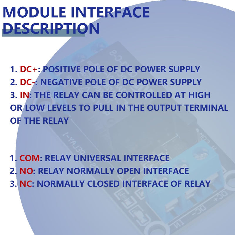 [Australia - AusPower] - Innfeeltech 3pcs DC 5V Relay Module 1-Channel Relay with Optocoupler High or Low Level Trigger Expansion Board 3pcs 1-Kanal 