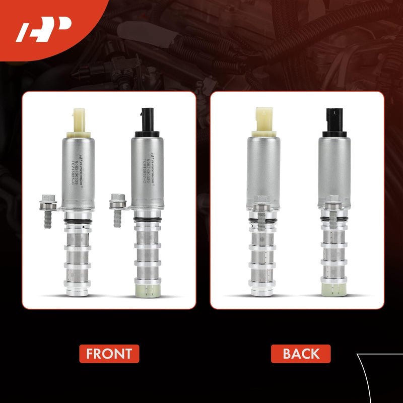 [Australia - AusPower] - A-Premium 2-PC Intake & Exhaust Engine Variable Valve Timing (VVT) Solenoid Compatible with Chevrolet Equinox, Malibu, Traverse, Impala, Camaro, Colorado & GMC Terrain, Acadia & Buick & Cadillac 