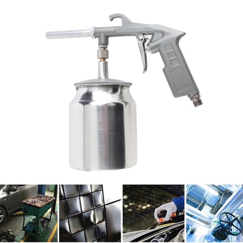 [Australia - AusPower] - BORDSTRACT Portable Sandblasting Gun, Protection Sand Gravity Sandblasting Gun, Sand Blasting Gun for Spraying, Removing Paint Stains, Rust Stains 
