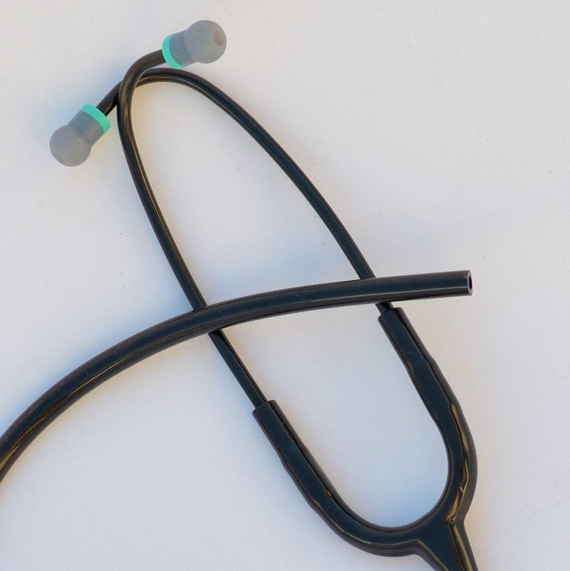 [Australia - AusPower] - Compatible Replacement Tube by CardioTubes fits Littmann(r) Classic II SE(r) Standard Stethoscopes - 5mm Black on Black Tubing 