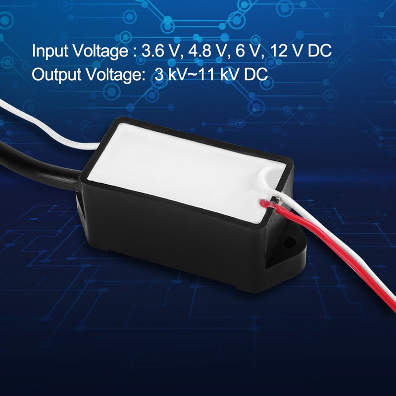 [Australia - AusPower] - DEWIN High Voltage Generator, DC 3.6V/4.8V/6V/12V High Voltage Pulse Generator DC 3kV-11kV Super Electric Arc Module 