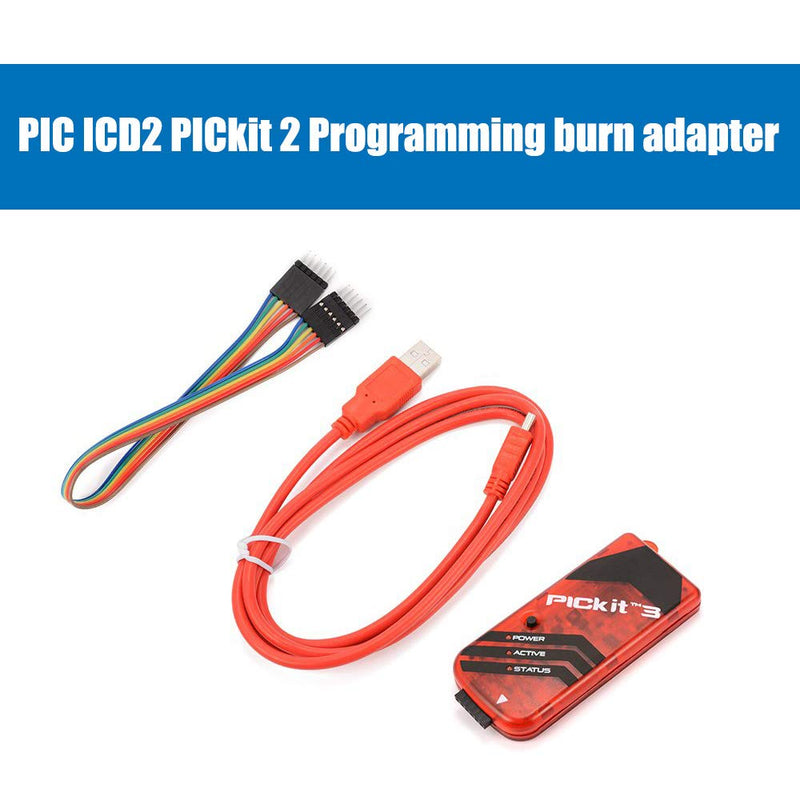 1PCS PICkit3 Electronic Chips Emulator MPLAB PICkit 3 PIC Microcontroller Chip in-Circuit Debugger Programmer