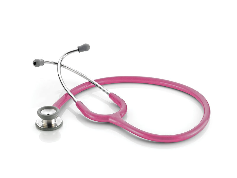 [Australia - AusPower] - ADC Adscope 604 Pediatric Clinician Stethoscope, 30.5 inch Length, Metallic Raspberry 