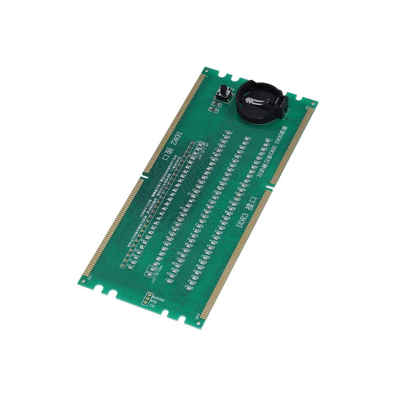 [Australia - AusPower] - VBESTLIFE PC Desktop Mainboard Board DDR 2/DDR 3 RAM Memory Slot Tester Card with LED Light 
