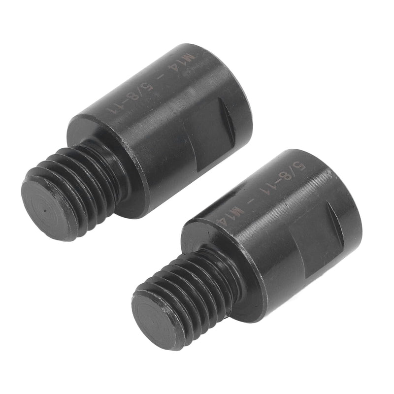 [Australia - AusPower] - ZAWELIYO 2 Piece Threaded Adapter, Stable Connection for Power Tools, Highly Compatible with Various Bits, Alloy Steel, 5/8 Inch to M14 and M14 to 5/8 Inch 