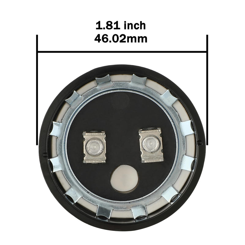 VEXUNGA 1000-1200 uF MFD 110-125 VAC 50/60 Hz Round Motor Start Capacitor CD60 Single Phase Capacitors for AC Motors Starting or Pool Pump or Well Pump 1000-1200 MFD 110-125V