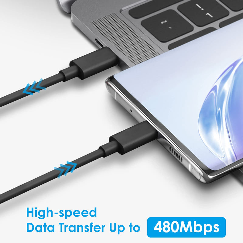 [Australia - AusPower] - Type C Charger Fast Charging-25W USB C Charger with Type C to Type C Cable, USB C Android Charger [PD PPS Compatible] for Galaxy S23/S22/S21 Series/Note 20/10/9 Series/Pixel 4XL/4/3XL 