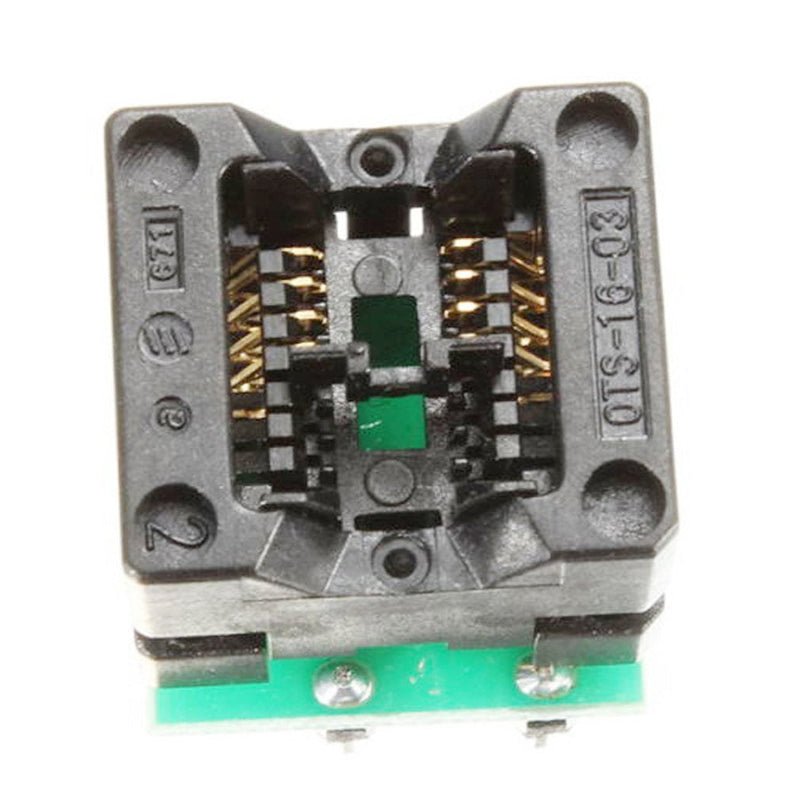 [Australia - AusPower] - HiLetgo 2pcs SOIC8 SOP8 to DIP8 EZ Programmer Adapter Socket Converter Module with 150mil 
