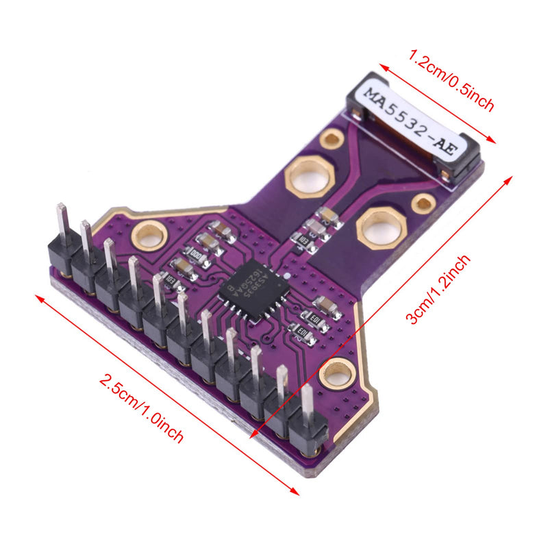 [Australia - AusPower] - AS3935 SPI Sensor, to Ground Strike Detection, Distance Estimation 1-40km, Fully Calibrated Breakout Board, Programmable Thresholds, Embedded Disturbance Rejection Algorithm 