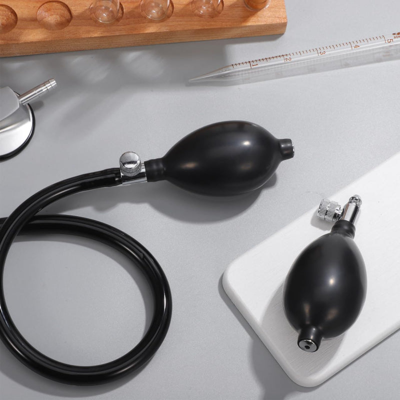 [Australia - AusPower] - Warmhm Bellows with valve, small pump ball for blood pressure measurement, high-quality manual inflation lamp for precise blood pressure controls and reliable use 