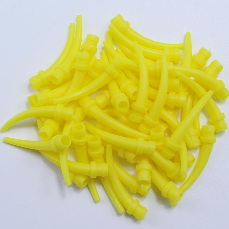 [Australia - AusPower] - Dental Mixing Tips and Intra Oral Tips for Dental Impression Mixing Set 1:1-100Pcs 